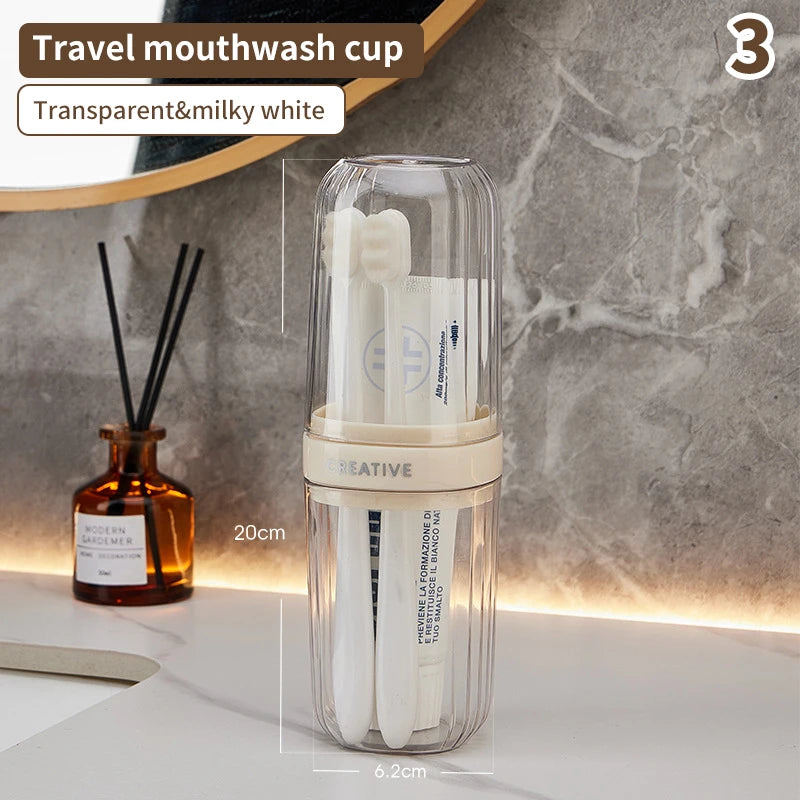 Portable Toothbrush Travel Cup