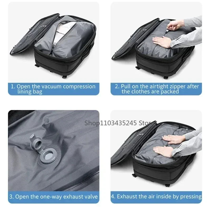 Travel Backpack WIth Vacuum Compression 60L